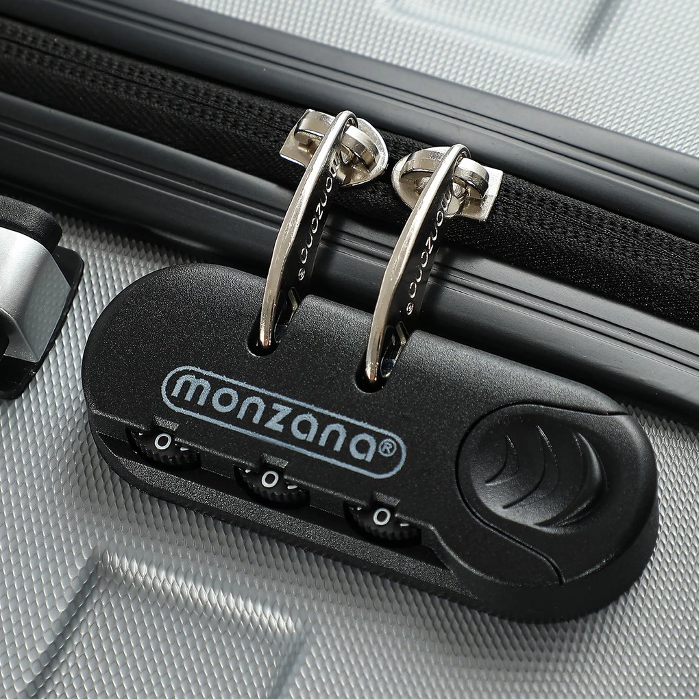 Deuba Essential XL bőrönd – ezüst