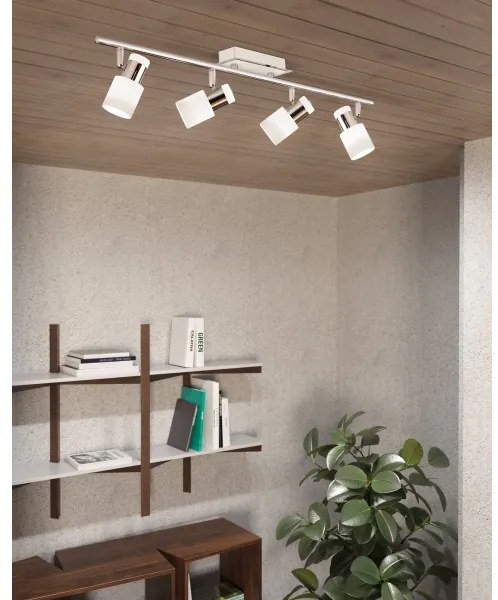 Eglo 92087 - LED Spotlámpa DAVIDA 4xGU10-LED/5W/230V