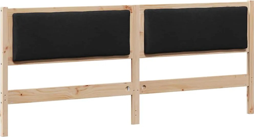 vidaXL Fejtámla Egyéb Barna 200 cm Tömör fenyőfa