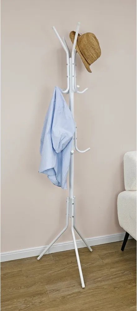 Fehér fém fogas 42x172 cm Jorid – Yes Everyday