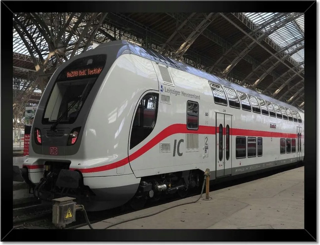 Poszterek keretben 40x30 Vonat az állomáson