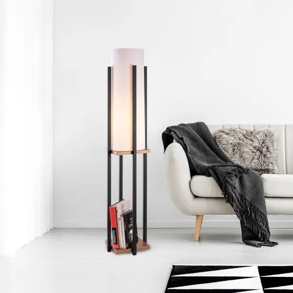 Állólámpa 1xE27/40W/230V fehér