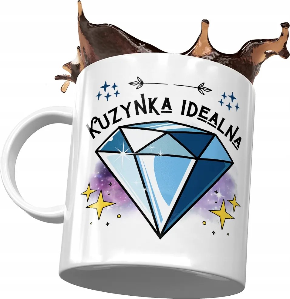 Unokatestvér Bögre Születésnapra Ajándék Nyomtatott Fotóval