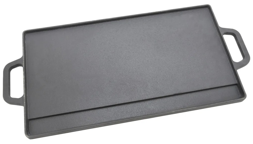 Cattara 13064 Grillező tányér fogantyúvalÖntöttvas, 50 x 23 cm