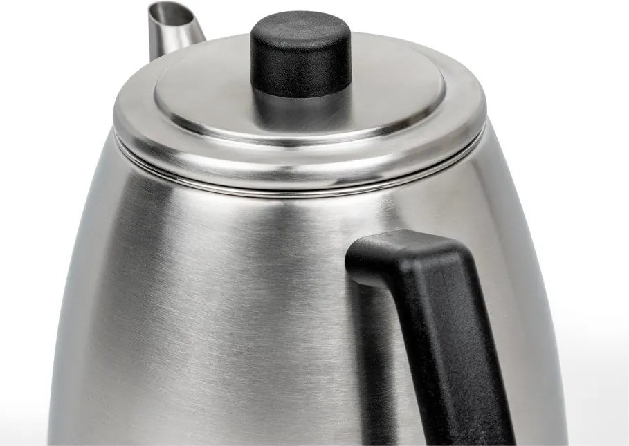 Ezüstszínű rozsdamentes acél teáskanna szűrővel 1,1 l Duet Odense – Bredemeijer