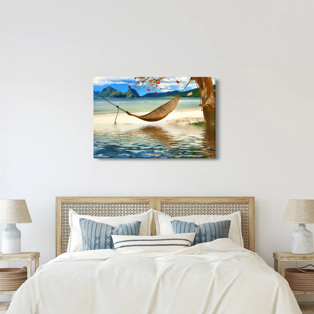Kép - Relaxálás a tengerparton (90x60 cm)