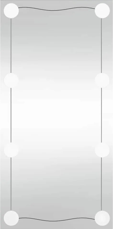 vidaXL téglalap alakú üveg falitükör LED-lámpákkal 30 x 60 cm
