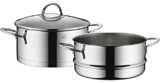 Kela CAILIN rozsdamentes acél párolóedény fedővel, 20 cm