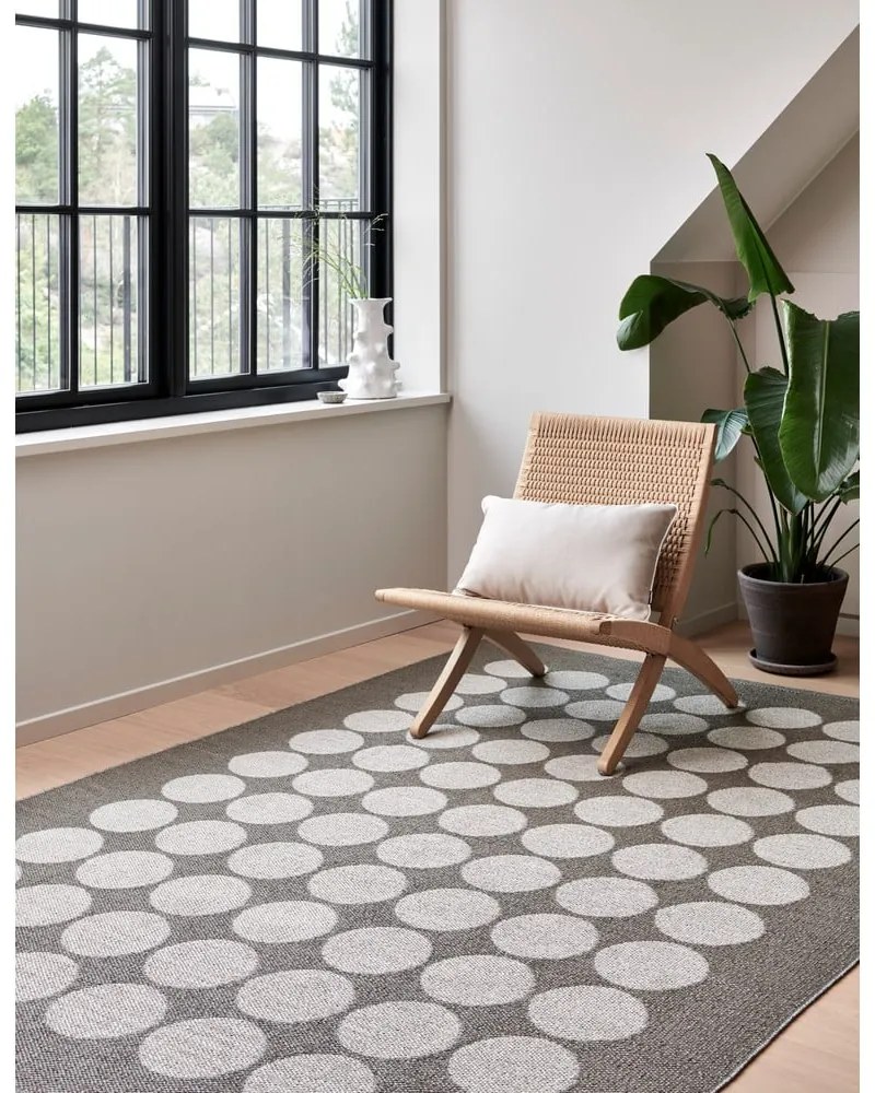 Barna-bézs kültéri-beltéri futószőnyeg 70x160 cm Hugo Walnut Linen – Pappelina