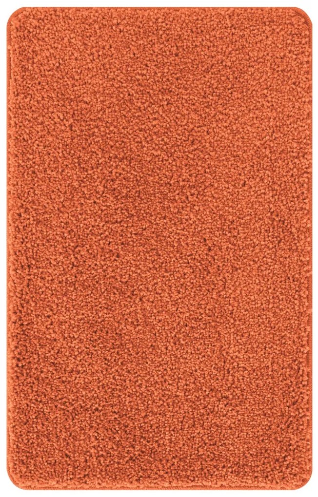 Csúszásmentes Fürdőszőnyeg Narancssárga 50 x 80 cm PP