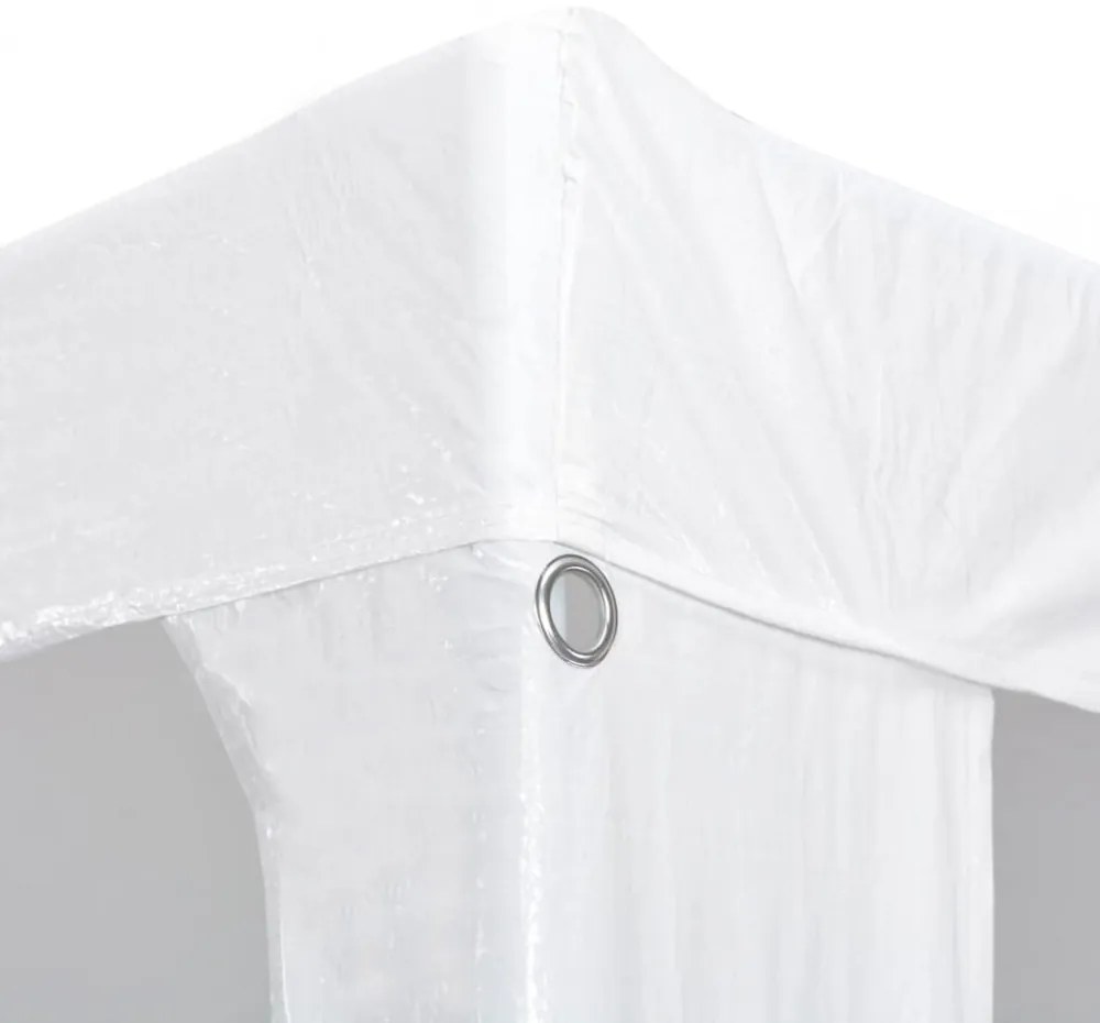 fehér PE rendezvénysátor 3 x 12 m