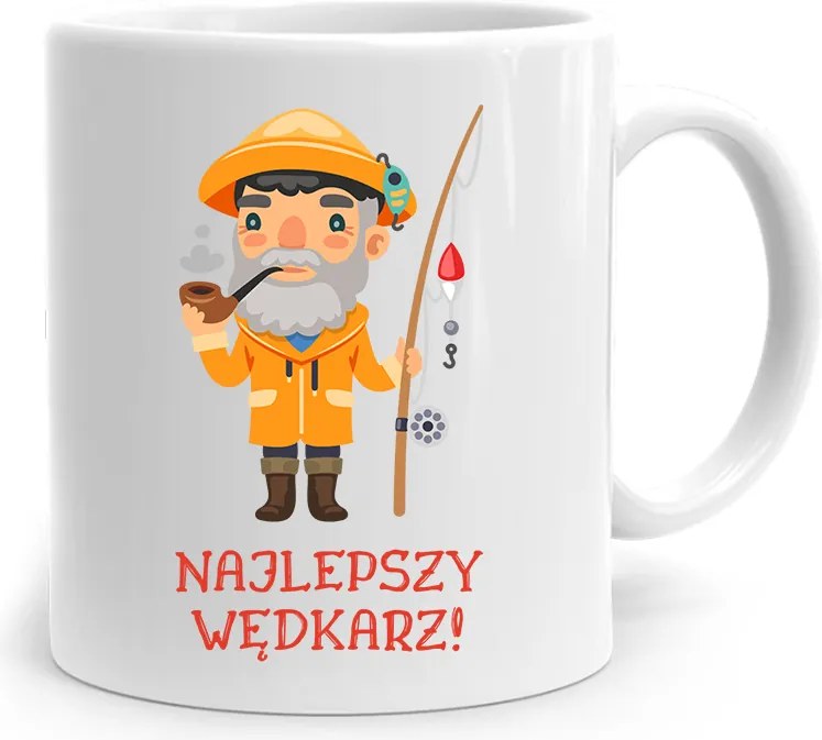 Horgász Ajándék Bögre A Legjobb Horgász fényképes nyomtatással