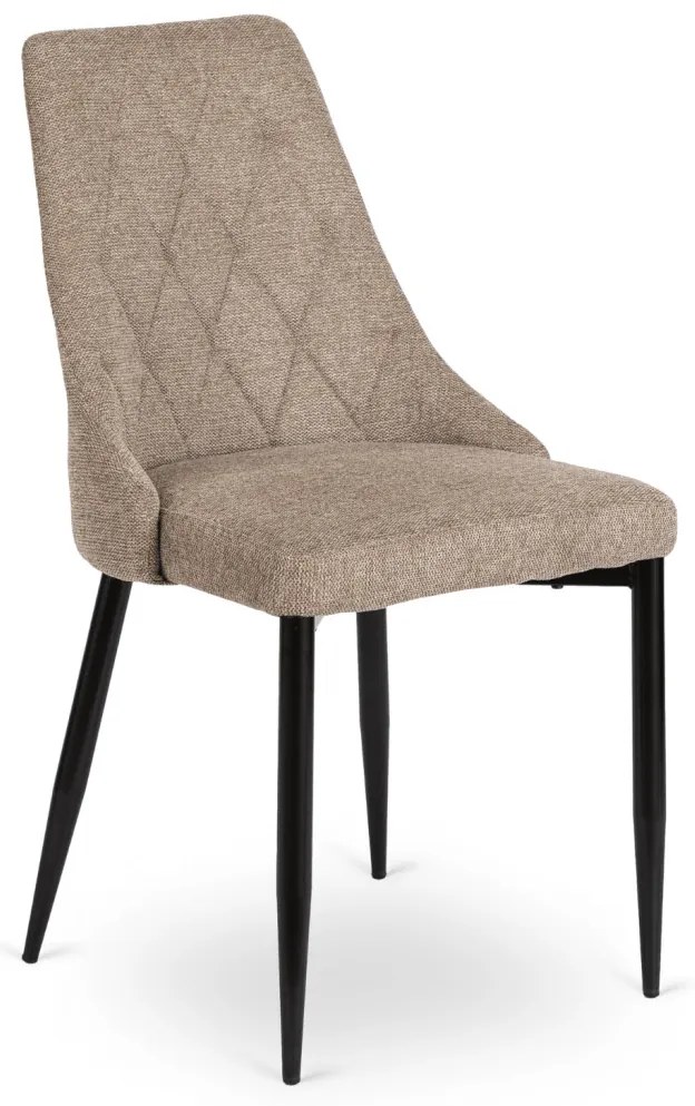 Sötét Bézs Szövet Étkezőszék. CORK 2