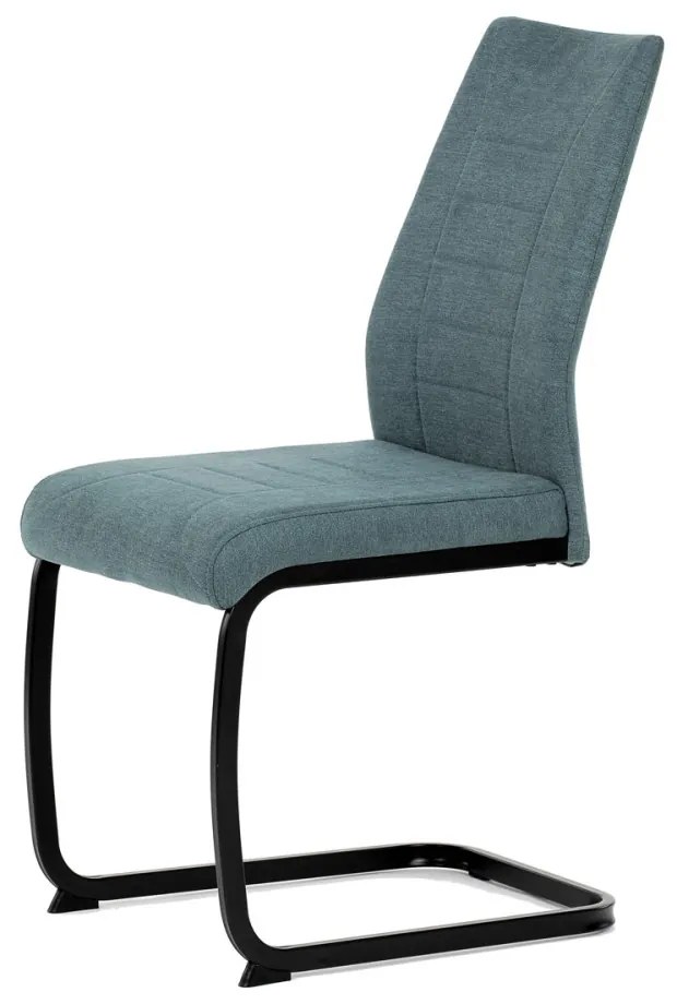 Zöld Szövet Szánkótalpas Étkezőszék. DCL-438