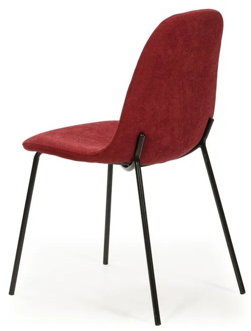 Piros étkezőszék szett 4 db-os Renne – Marckeric