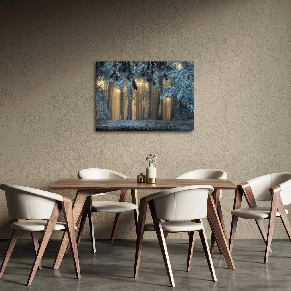 A havas erdő képe (70x50 cm)