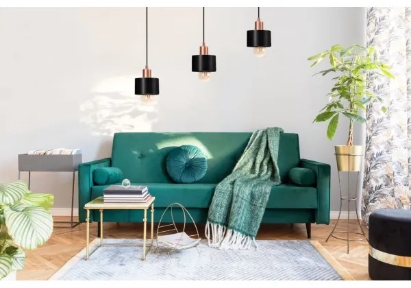 Csillár zsinóron BODO 3xE27/60W/230V