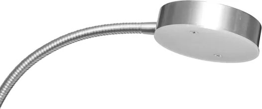 LED dimmelhető állólámpa NORA LED/25W/230V 2200/3000/4000K + LED/5W 3000K króm + távirányító