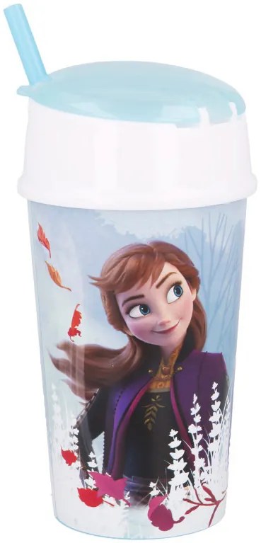 Disney Jégvarázs Blue Forest üdítő- és snack tartó pohár 400 ml