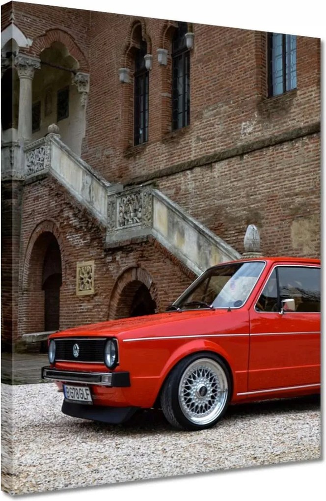Vászonkép 30x40 Volkswagen Golf 1 Egyes