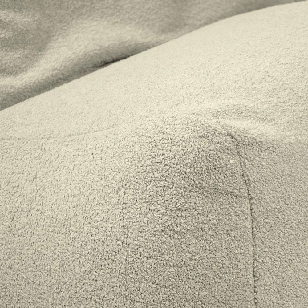 Barna buklé babzsákfotel Seat 100 Lounge – SLOWDOWN