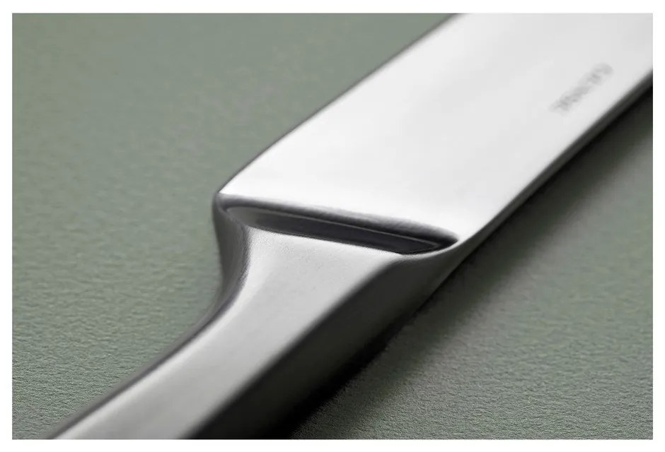 Ezüstszínű rozsdamentes acél evőeszköz készlet 4 db-os Norm – Gense