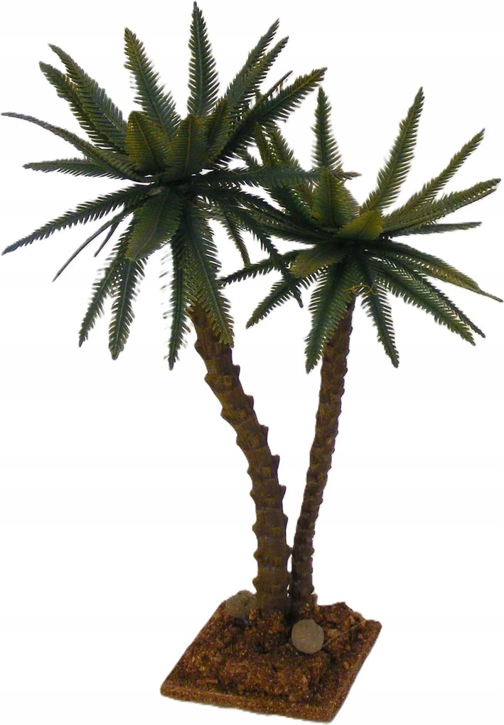 Pálmafa Karácsonyi Betlehem Dupla Karácsonyi Dekoráció Magasság 25 CM