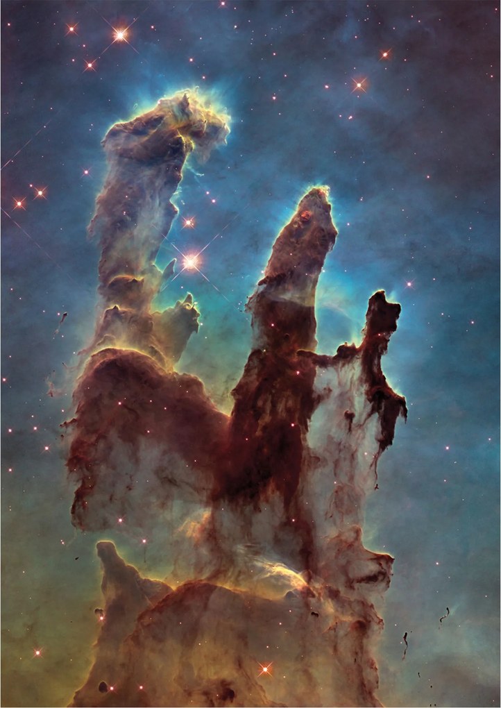 Poszter A teremtés pillérei Pillars of Creation