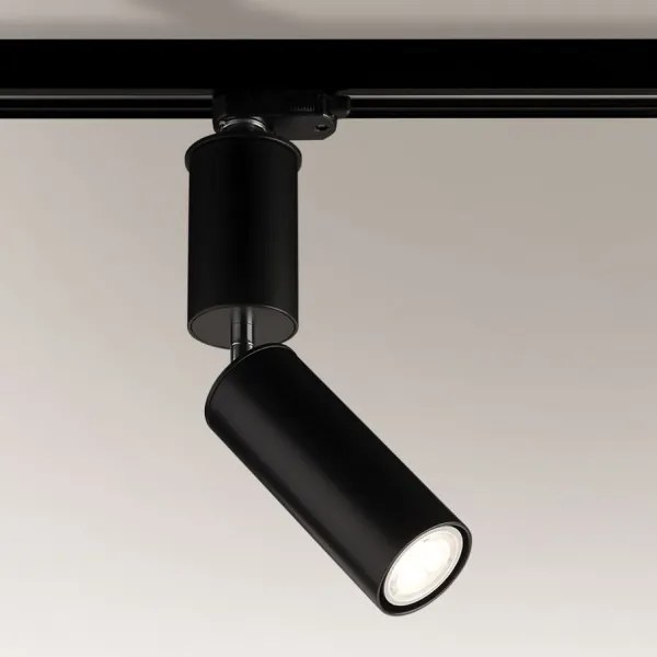 Shilo 6612 - Spotlámpa sínrendszerhez SHIMA 1xGU10/15W/230V fekete