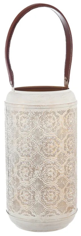 InDecor Fém gyertyatartó Mandala bézs, 23 x 23 x42 cm, L