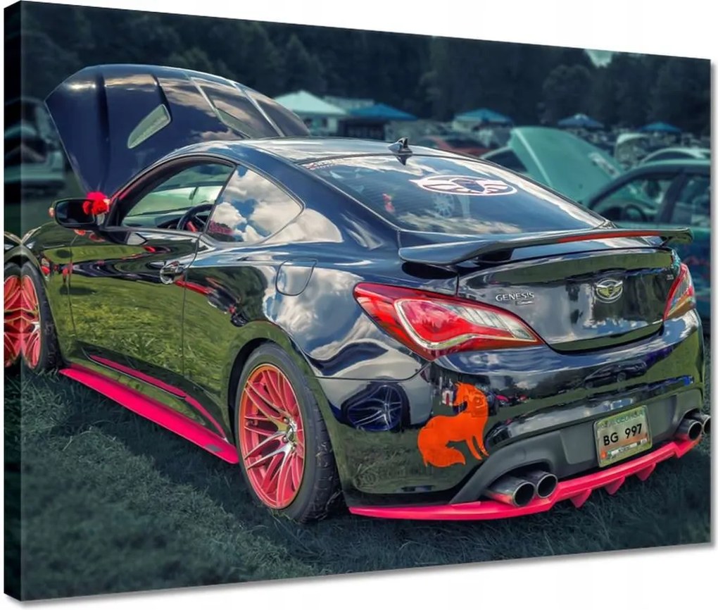 Vászonkép 40x30 Usa Custom car