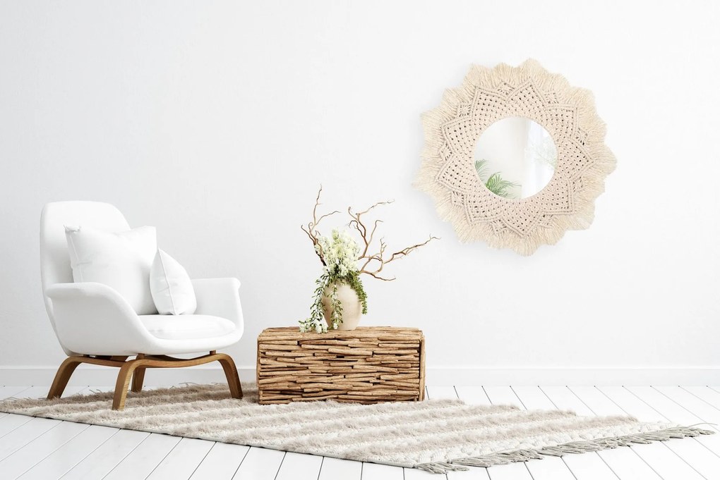 Boho fali tükör 60CM 322051