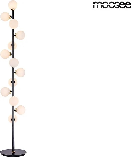 King Home MOOSEE COSMO FLOOR BLACK MSE010200121 Állólámpa 13x2,5W/G4 IP20