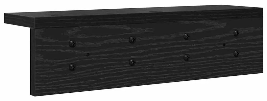 Fali Kabáthorog Musta tammi 40 x 10.5 x 10.5 cm Faanyag