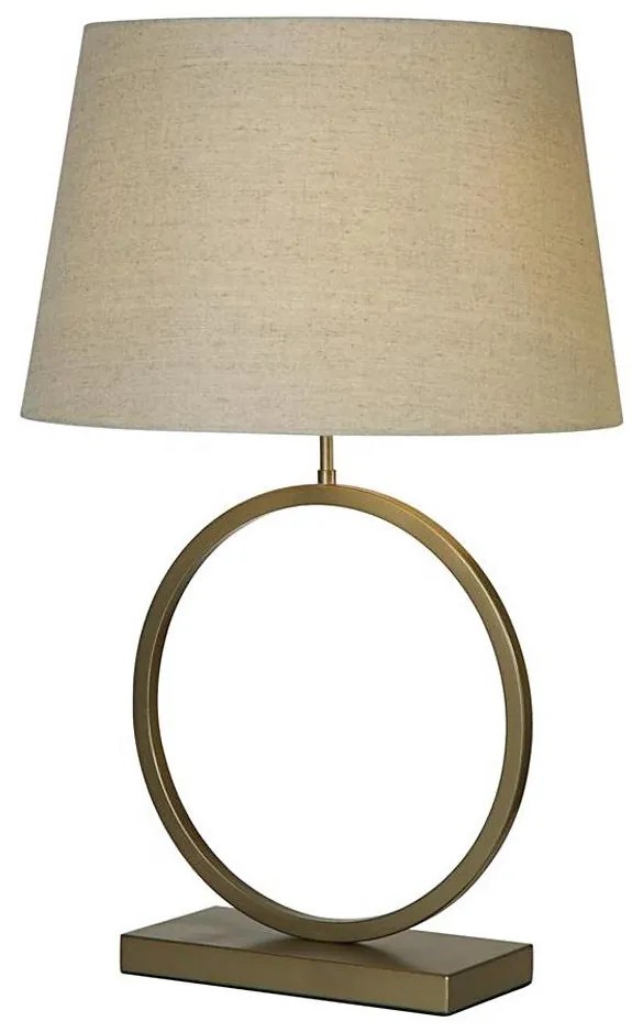 Searchlight EU93102NA - Asztali lámpa ELEGANT 1xE27/60W/230V krémszínű