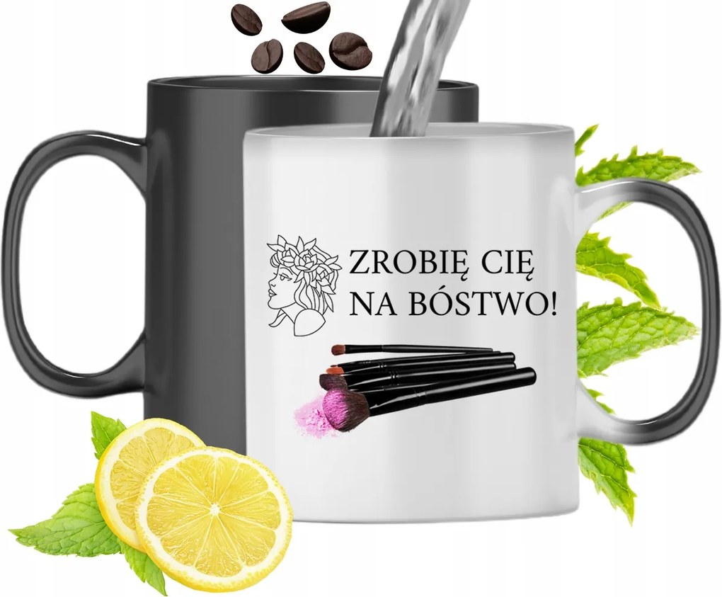 Mágikus Bögre Kozmetikusnak Színváltós, fényképes nyomattal