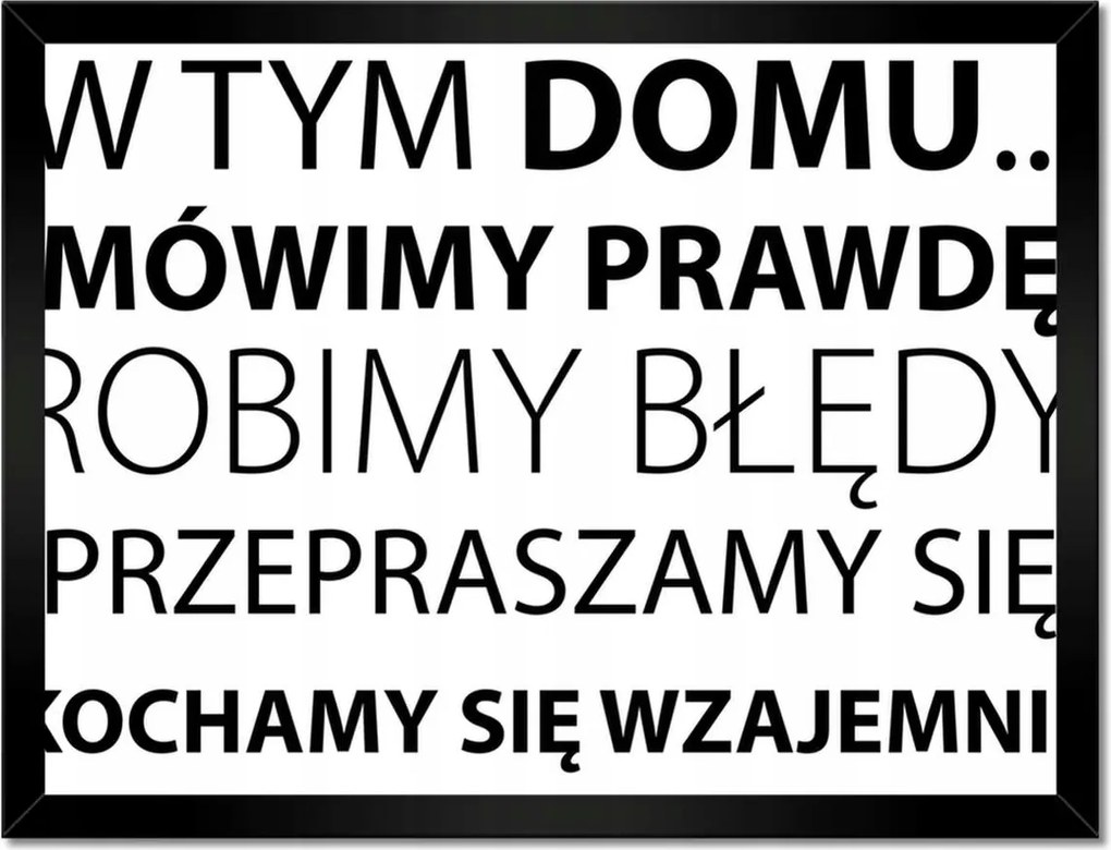 Poszterek keretben 40x30 Motivációs szöveg