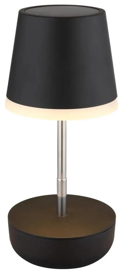 Globo 36638S - LED napelemes lámpa 10xLED/0,06W/3V IP44 fekete