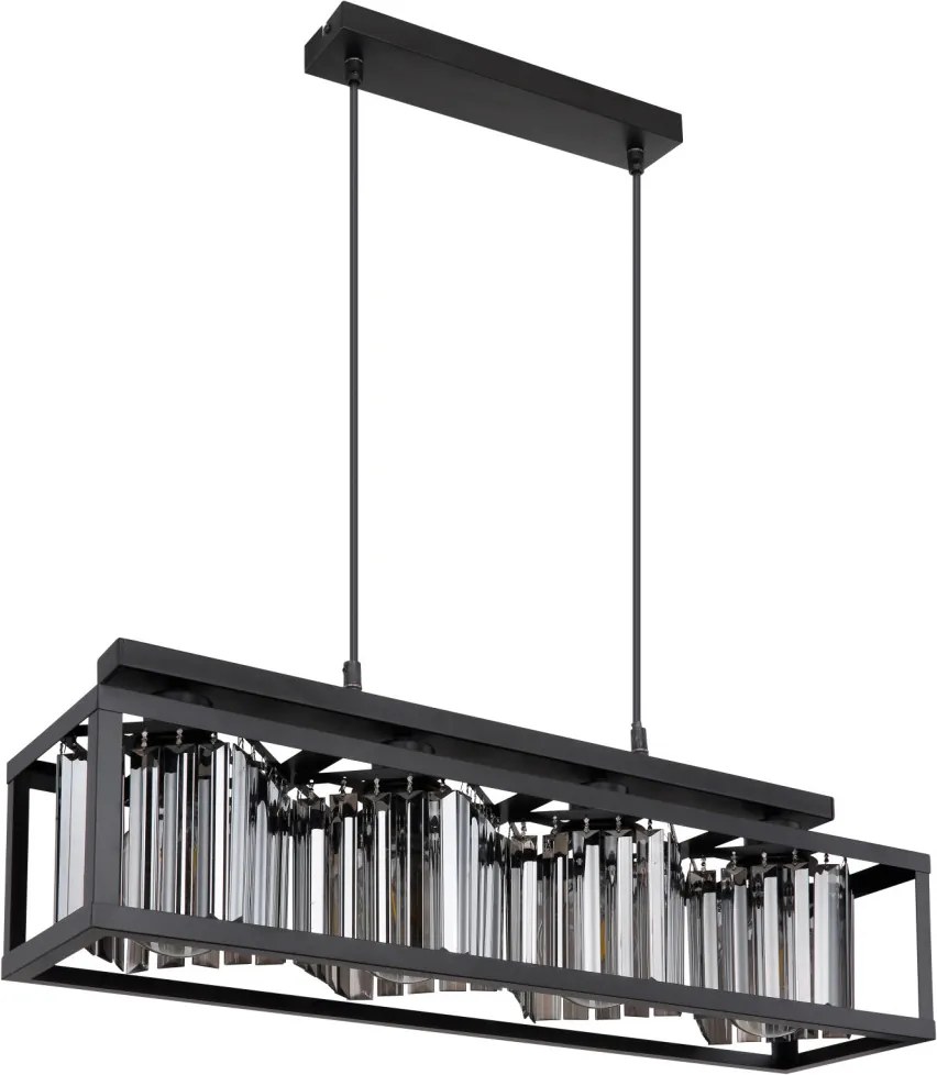 Függeszték Matt fekete MATHILDE GLOBO-15697-4H