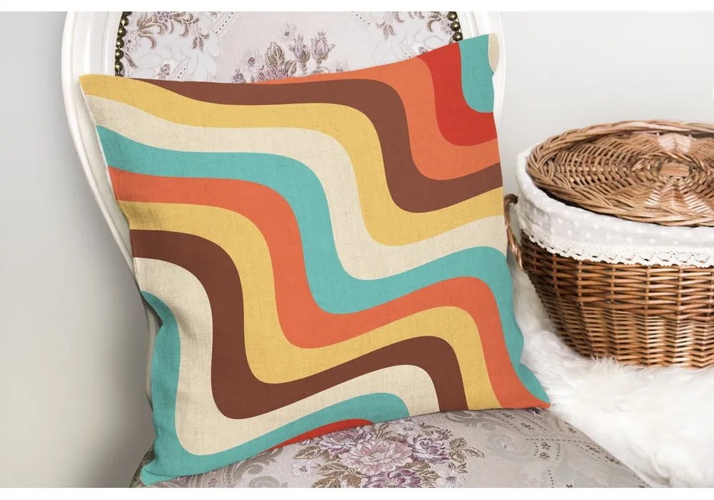 Párnahuzat 43x43 cm Summer in Havana – Mila Home