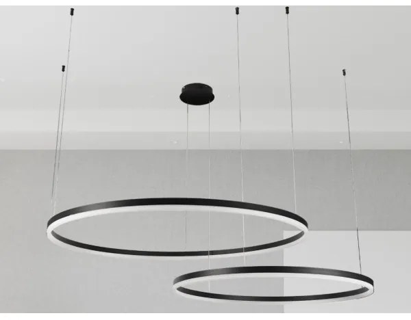 LED Dimmelhető csillár zsinóron LED/128W/230V 3000-6500K + távirányítás