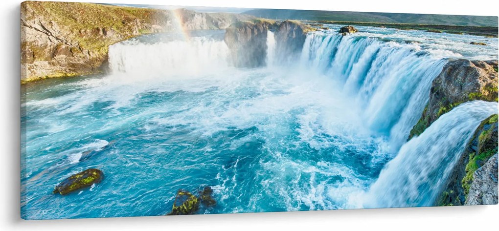 Kép - Godafoss vízesés (120x50 cm)