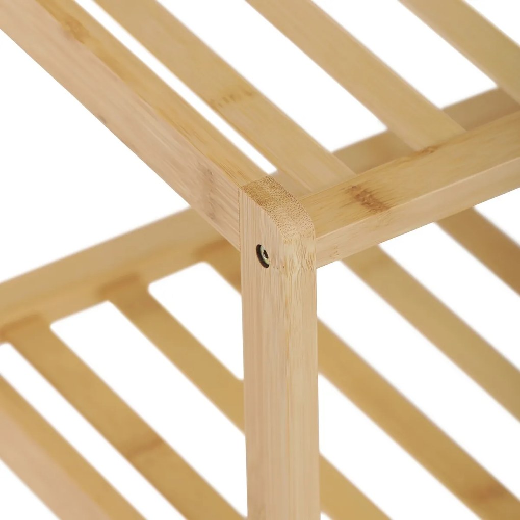 Cipősszekrény B010 NAT, bambusz