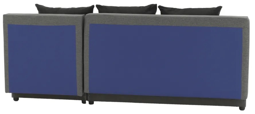 Sarokkanapé Mexx (szürke + fekete). 808325
