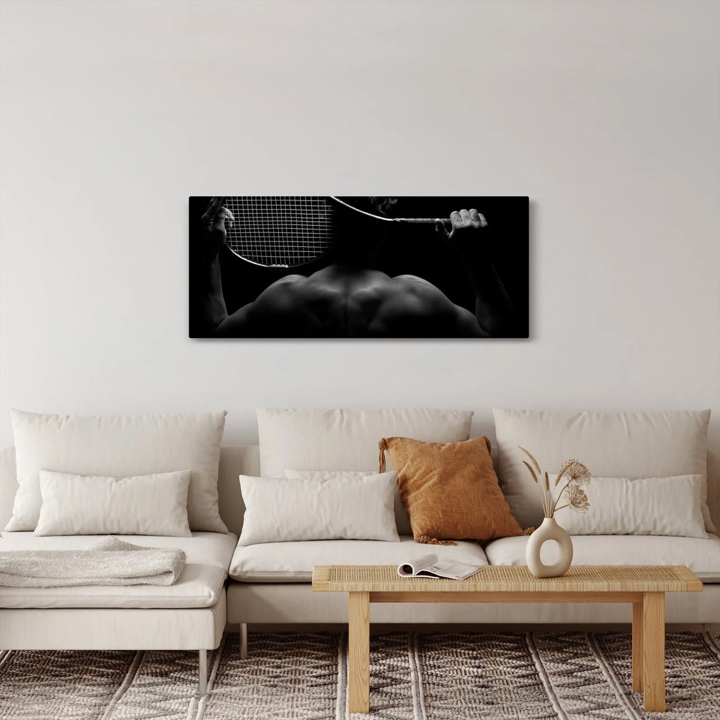 Kép - teniszező (120x50 cm)