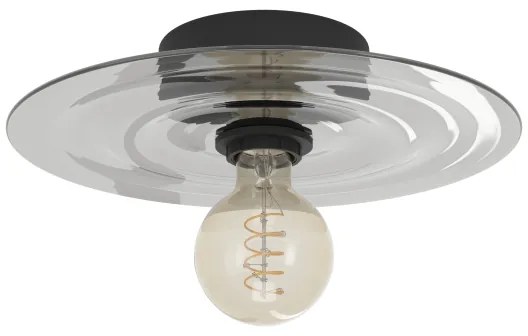 Eglo 44028 - Mennyezeti lámpa LINTMILL 1xE27/40W/230V szürke