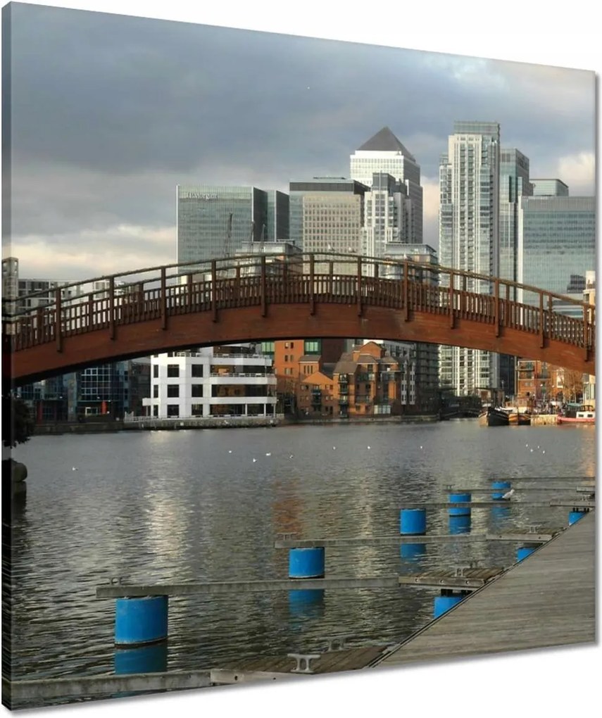 Vászonkép 60x60 Íves híd