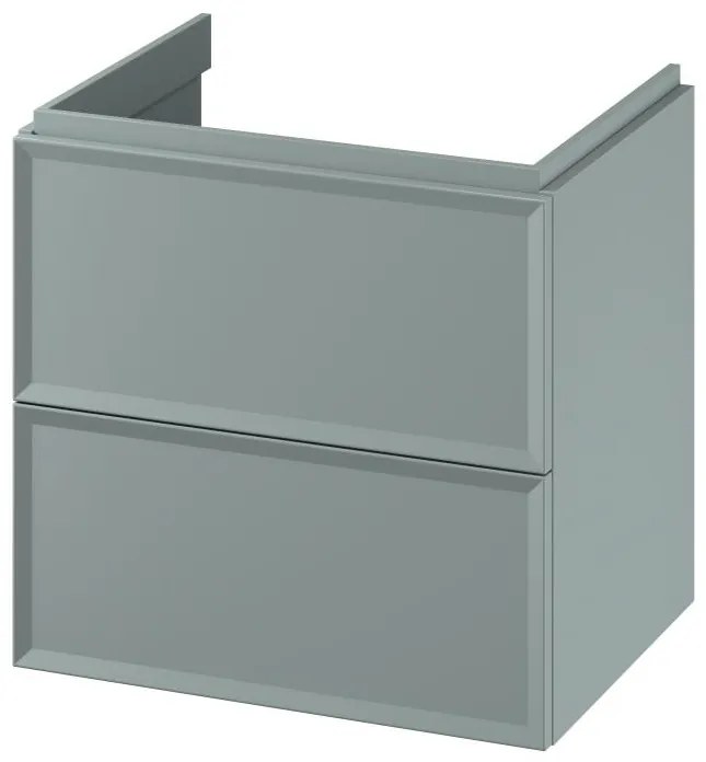 Cersanit S1021-003 - Függesztett mosdószekrény MILLE 60x45 cm mentaszínű