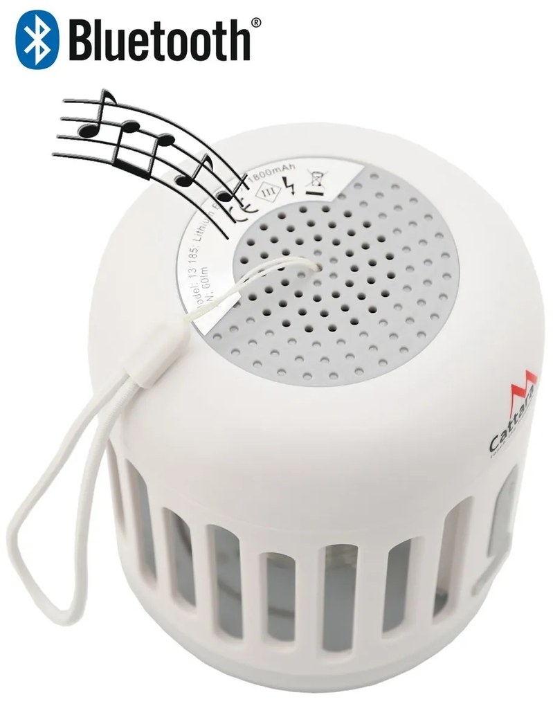 Cattara Music cage újratölthető bluetooth lámparovarfogóval, 60 lm