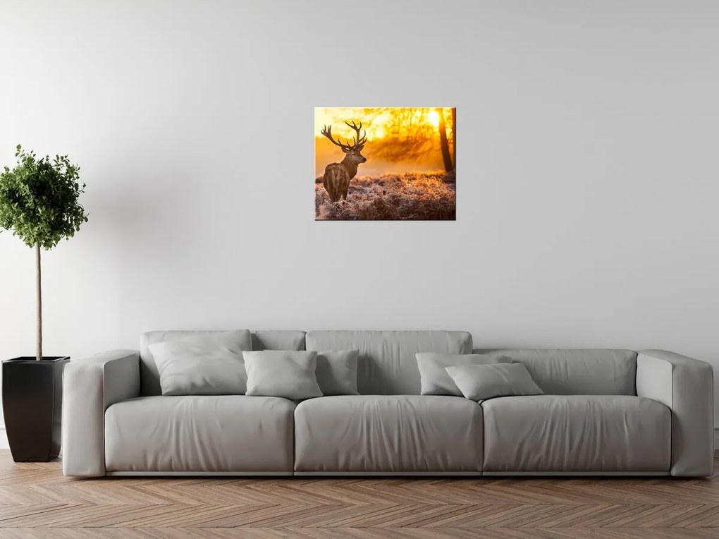 Gario Vászonkép Eros szarvas Méret: 100 x 70 cm